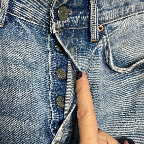 GRLFRND Karolina Distressed High Waisted Jeans in A Little More Love Size 26 - Picture 2 of 7